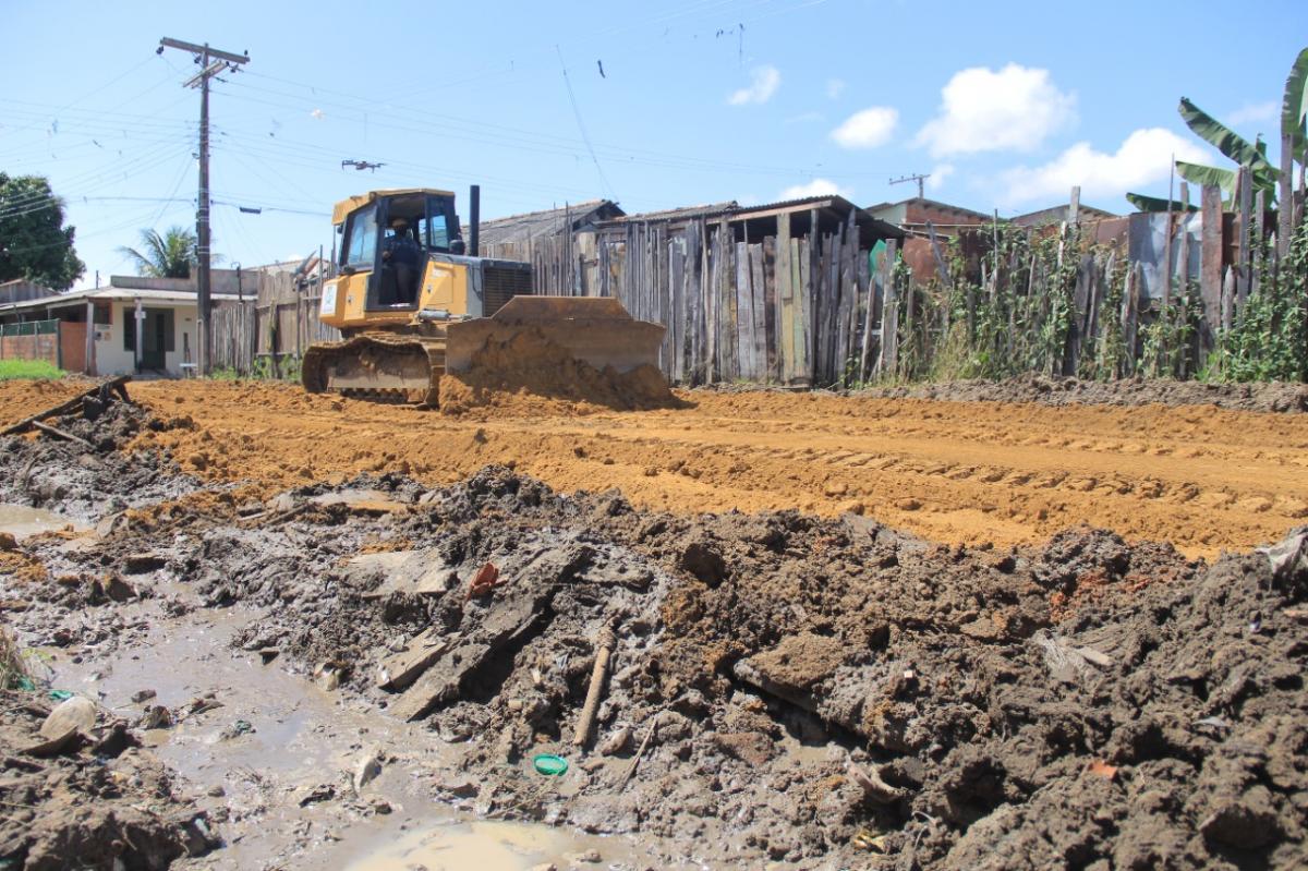 Ruas do Itaúna I recebem projeto de infraestrutura