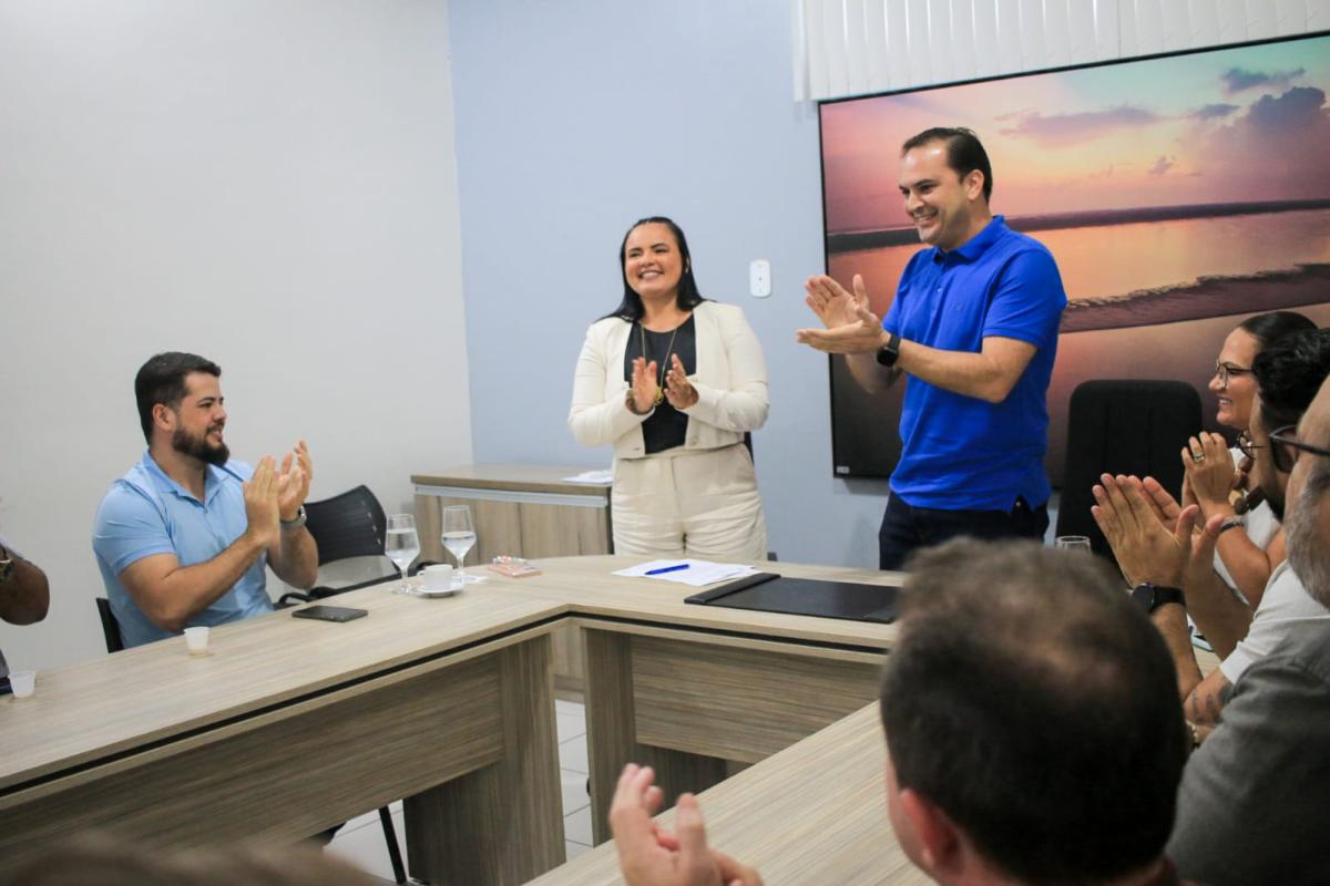 “Estou pronta para enfrentar os desafios”, revela Vanessa após posse como prefeita em exercício