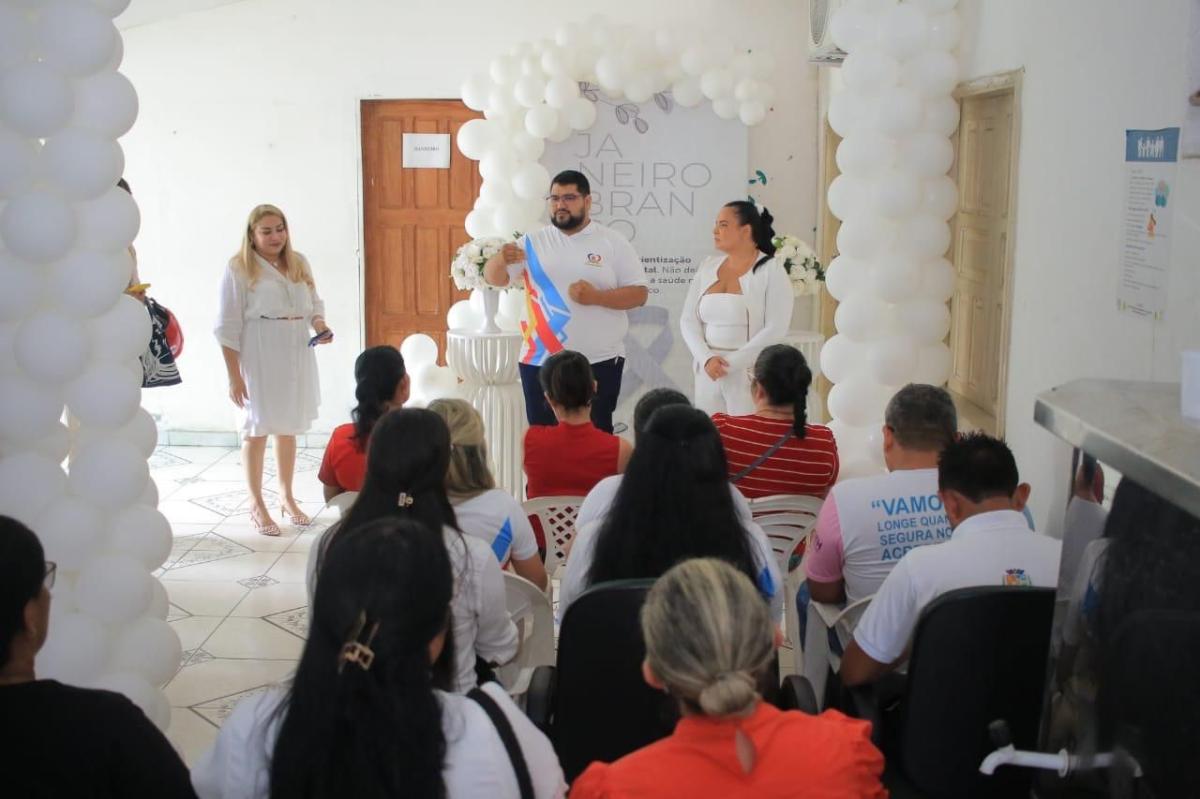 Prefeitura de Parintins destaca saúde mental em campanha Janeiro Branco