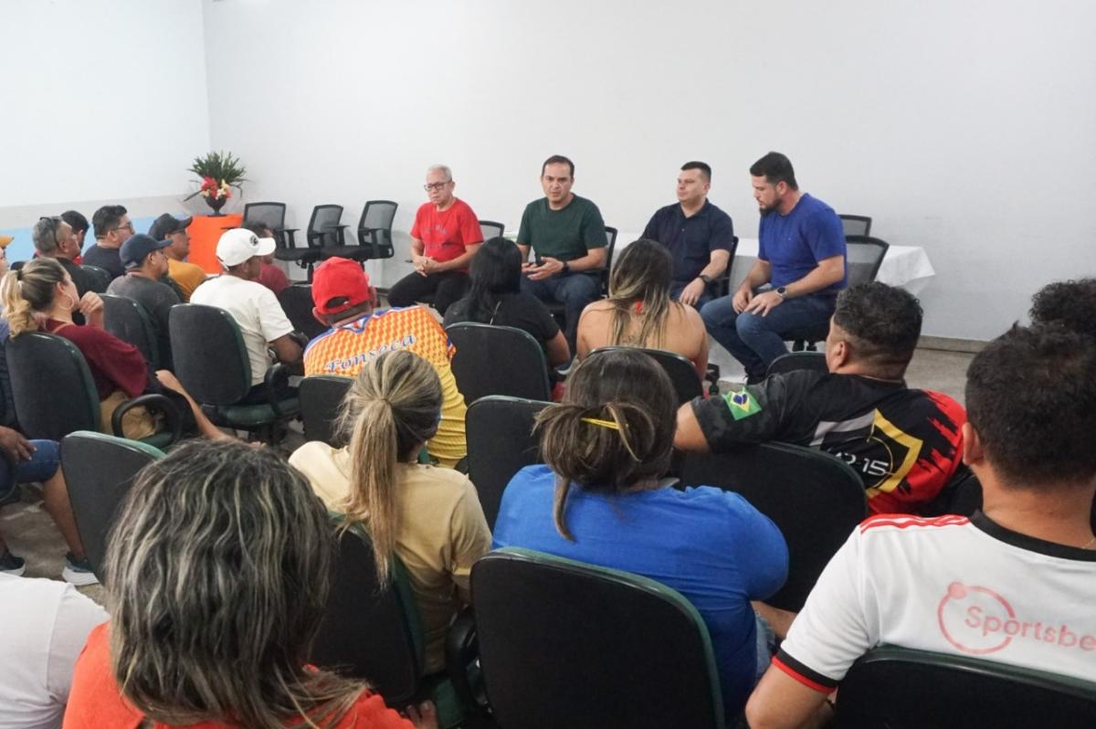 Em reunião com Empresa de Trânsito, prefeito Mateus Assayag propõe medidas para Parintins