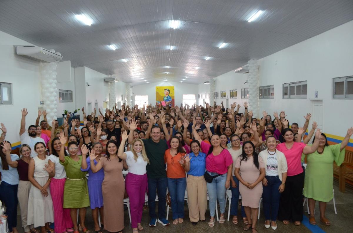 Secretaria Municipal de Assistência Social, Trabalho e Habitação faz Acolhimento Especial à Equipe de Trabalho