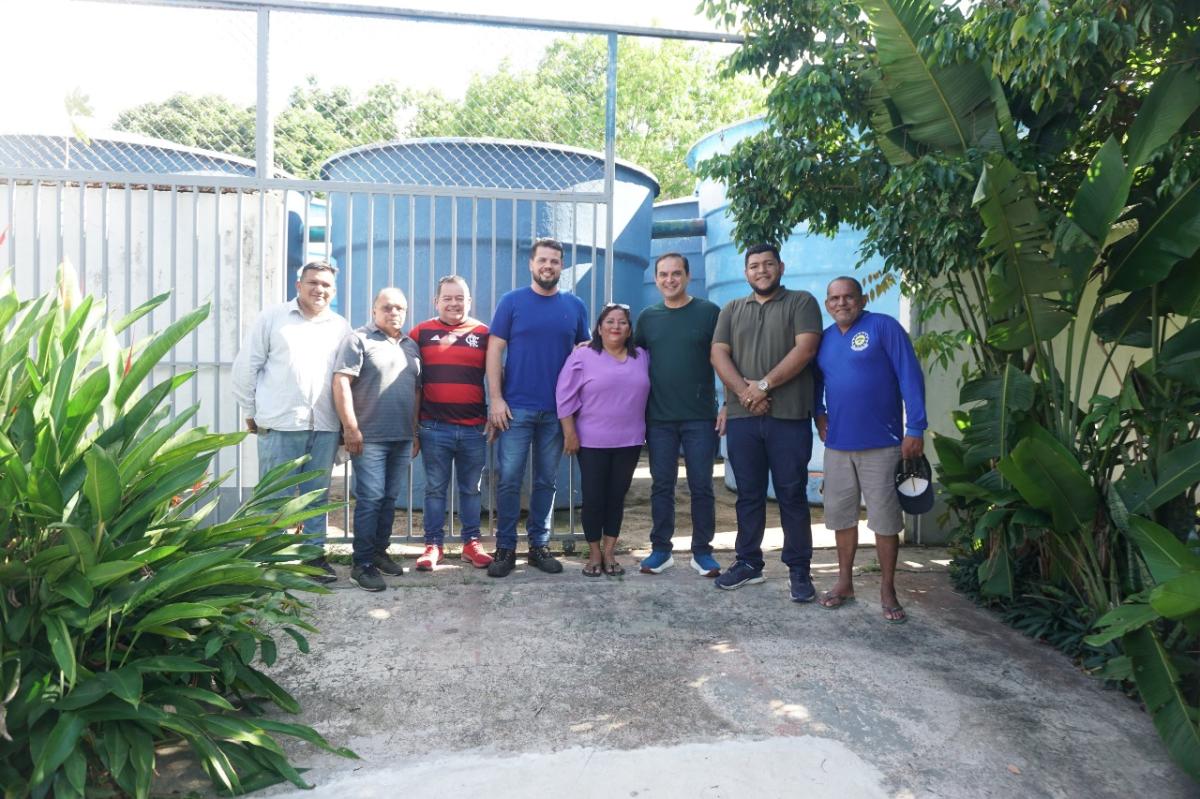 Prefeito Mateus Assayag determina ações preventivas na Estação de Tratamento de Esgoto do Residencial Vila Cristina