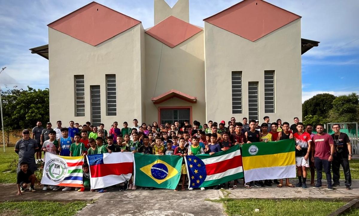 Estudantes do Mocambo participam de Seletiva de Atletismo para Jogos Escolares de Parintins