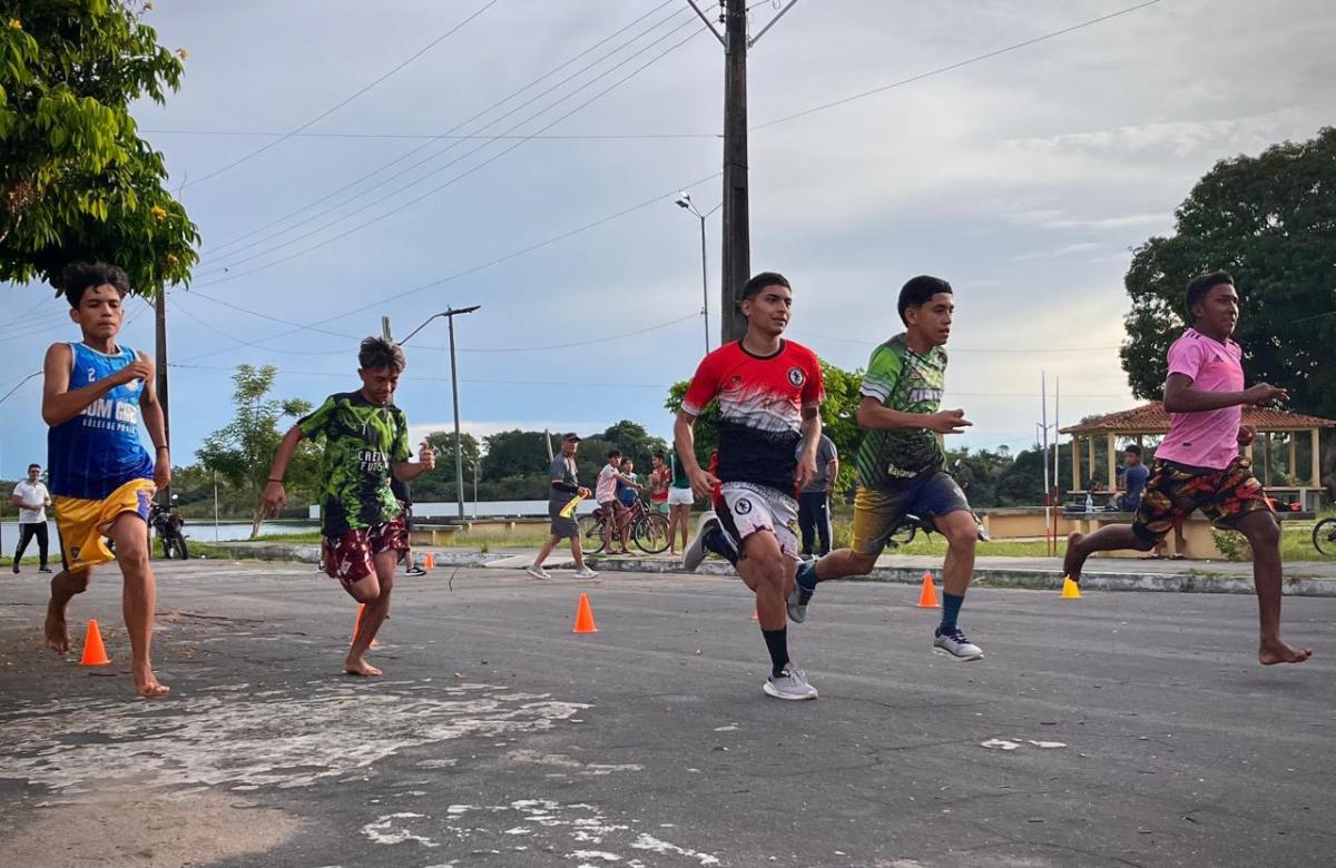 Prefeitura de Parintins atende mais de 400 crianças em Seletiva de Atletismo na zona rural