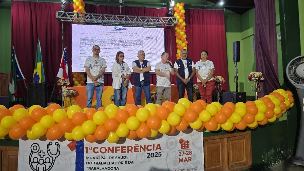 Parintins realiza 1ª Conferência Municipal de Saúde do Trabalhador com ampla participação e propostas para etapa estadual