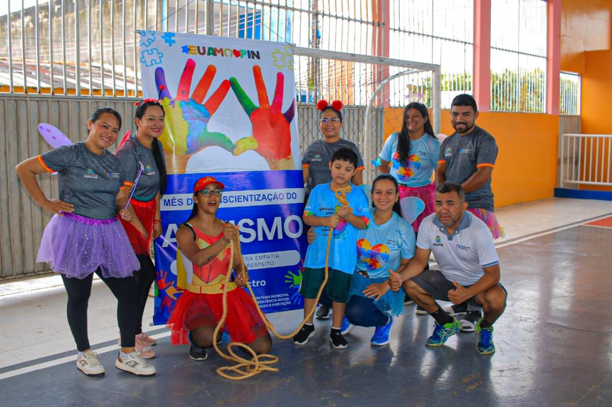 Núcleo Girassol e Secretaria de Esporte promovem manhã de lazer e atividades adaptadas para Autistas
