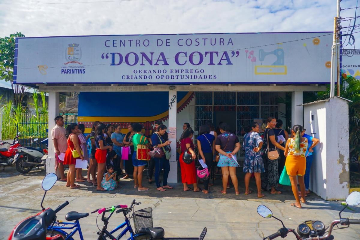 Cursos do Centro de Costura Dona Cota atrai dezenas de pessoas e inscrições estão esgotadas