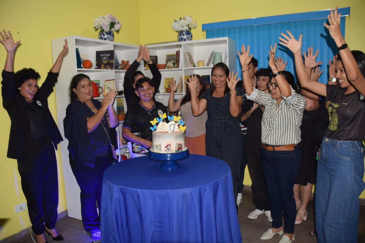 Aniversário da Biblioteca Municipal Tonzinho Saunier é comemorado com programação literária