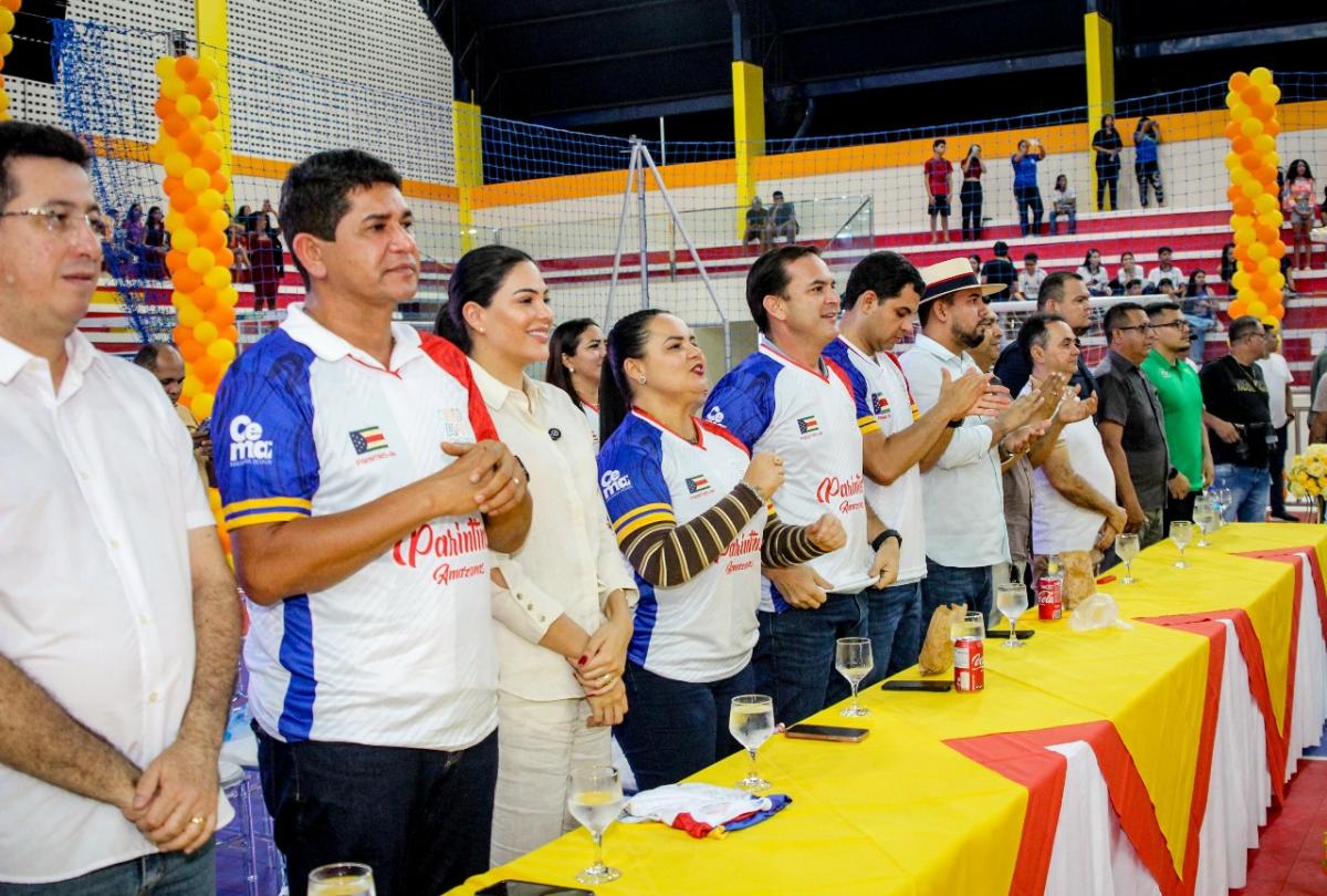 Mais de 1.200 estudantes participam da abertura do 46° Jogos Escolares do Amazonas, em Parintins