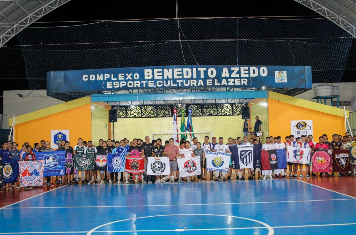 Futsal de Parintins em festa com início da Copa Benedito Azedo