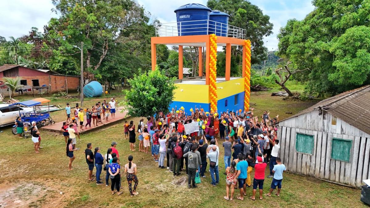 Prefeitura de Parintins entrega Sistema de Abastecimento de Água na comunidade Monte Sinai