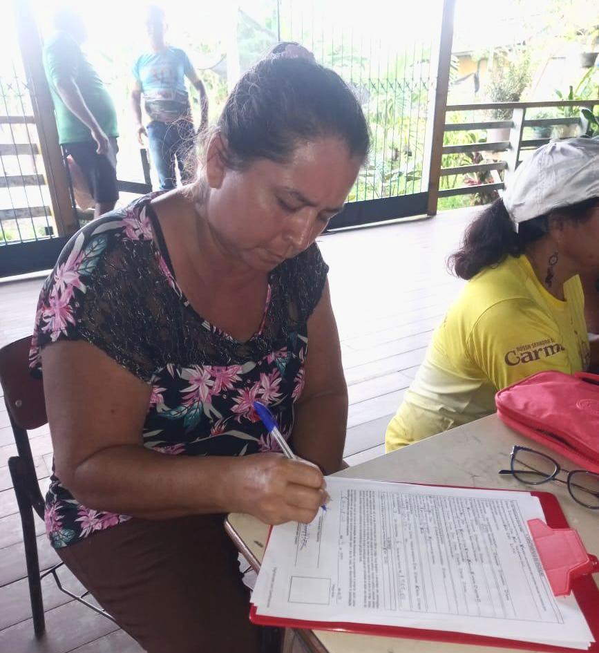 Prefeitura de Parintins e SPU realizam ação de regularização fundiária no Paraná do Espírito Santo