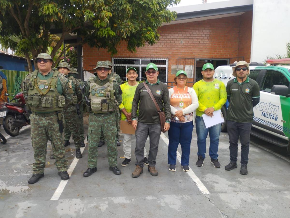 Comércio ilegal de animais silvestres é combatido em ação da Prefeitura e Polícia Militar Ambiental
