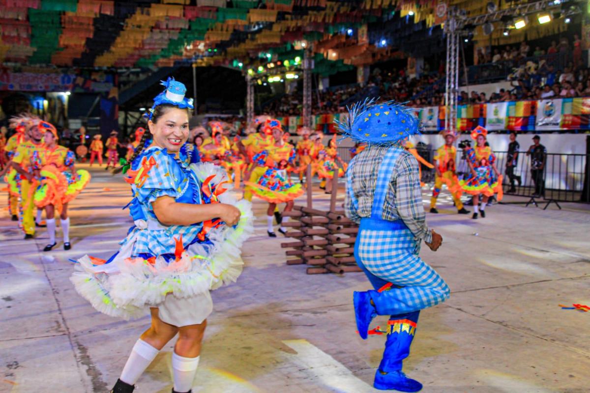 Chaves C e D encerram disputa de quadrilhas na segunda noite do 58° Festival Folclórico 