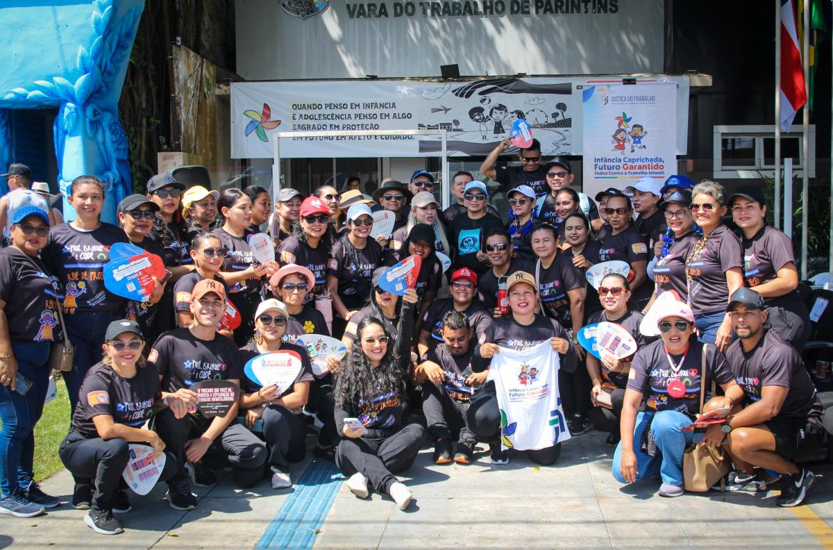 Prefeito de Parintins veste a camisa do combate ao trabalho infantil e apoia campanha do TRT