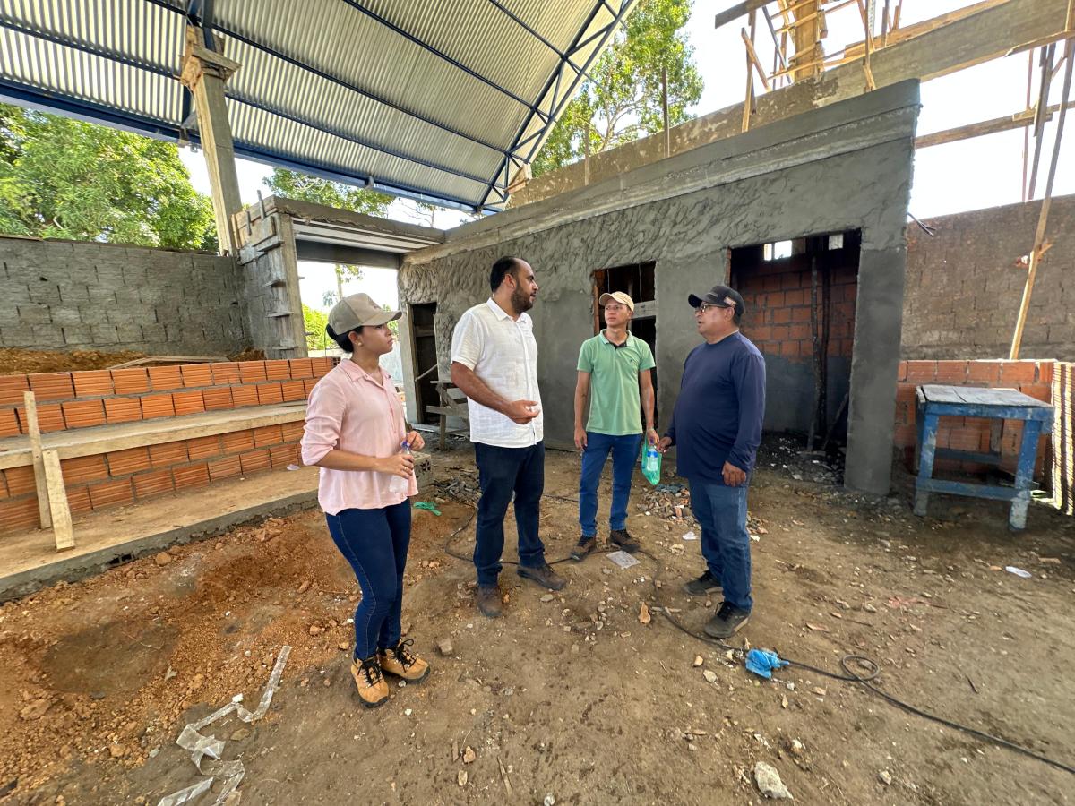 Parintins avança com obras na Vila Amazônia: Cidade da Criança e ginásio estão em fase de construção
