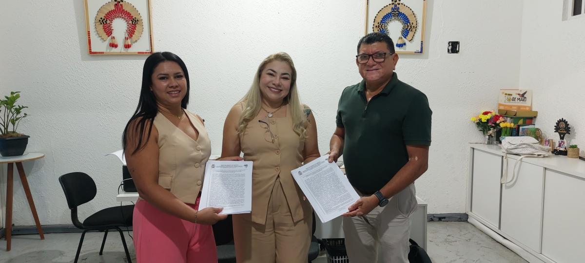 COMSEA entrega à SEMASTH leis que habilitam o município junto ao SISAN