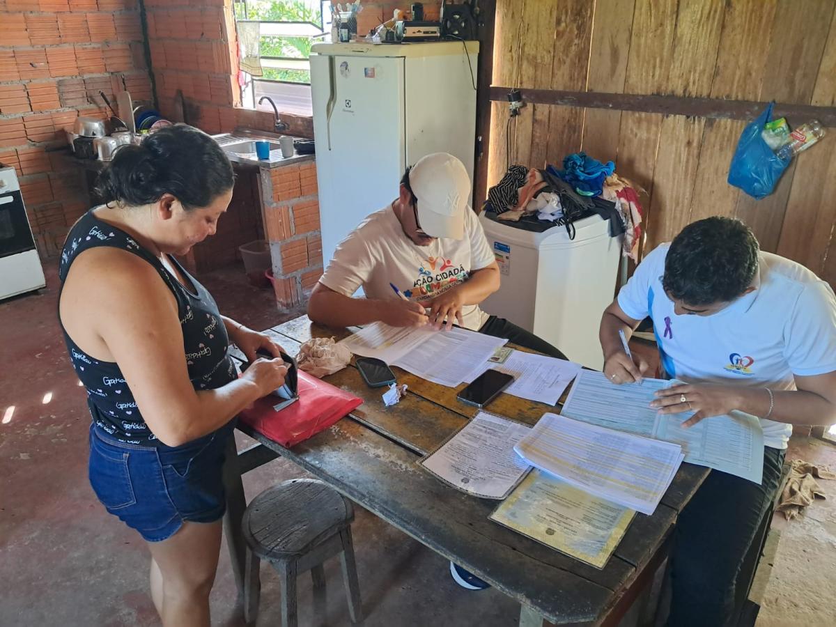  Busca ativa na zona rural atende dez comunidades de Vila Amazônia