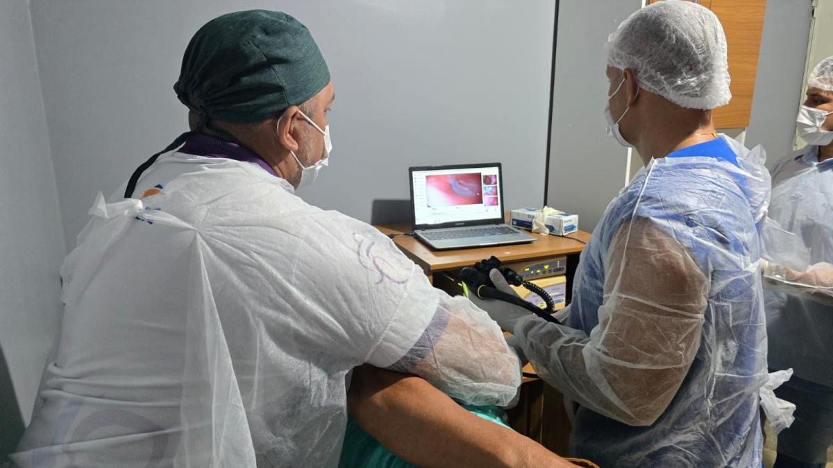 Prefeitura de Parintins realiza mutirão de endoscopia e ultrapassa 100 exames em 2025