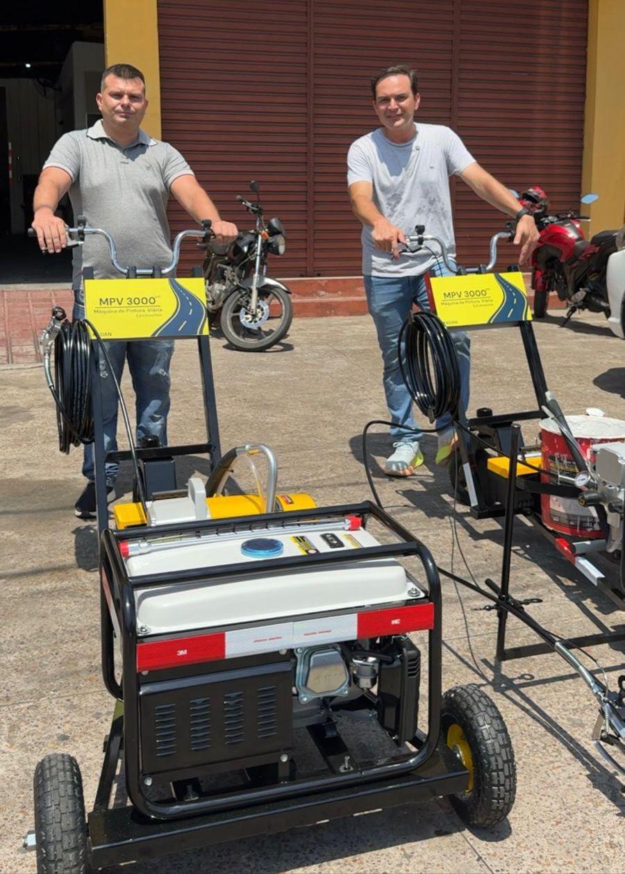 Prefeitura de Parintins adquire novos equipamentos para sinalização no trânsito