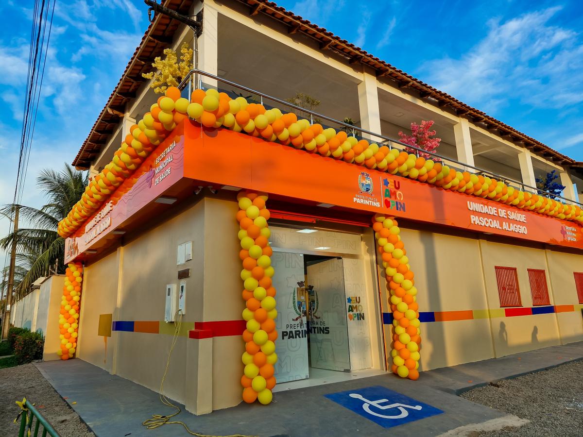Prefeitura de Parintins entrega 30ª obra em 10 meses com inauguração da UBS Pascoal Alaggio