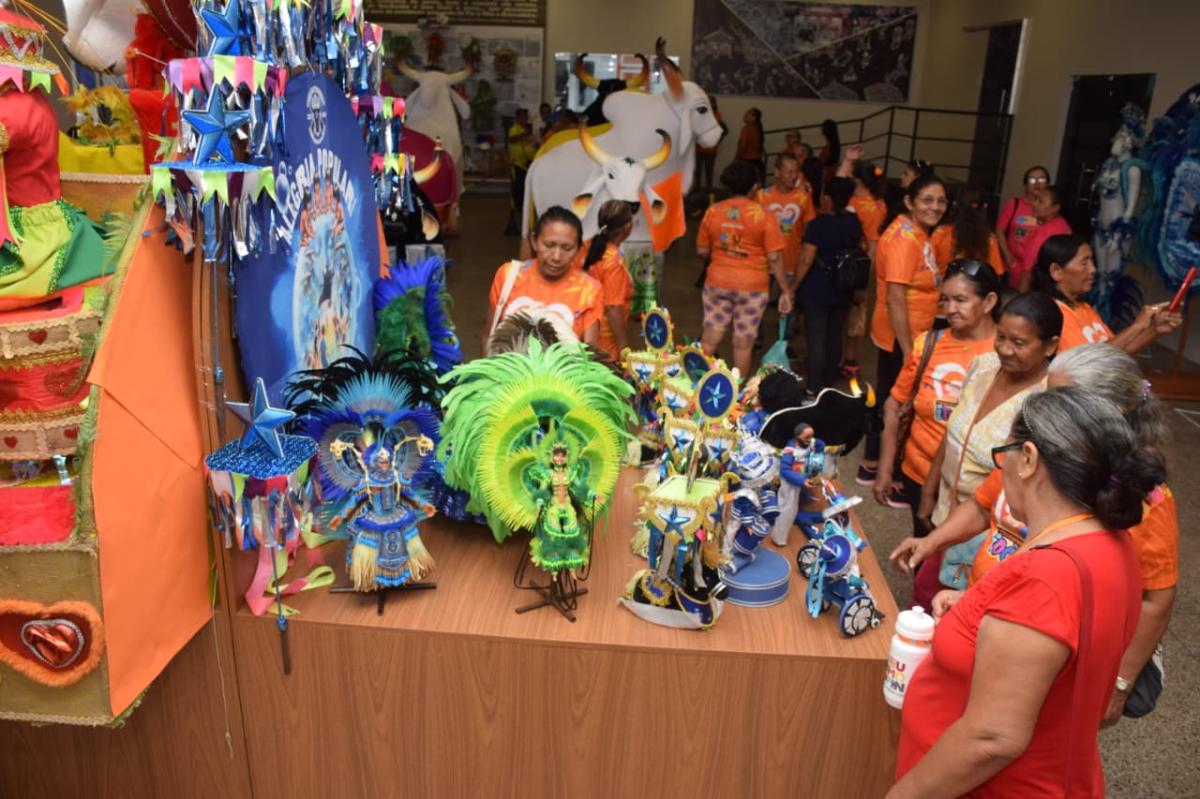 Prefeitura de Parintins promove integração social e cultural com idosos do Núcleo de Convivência “Mãe Palmira” e Cras União