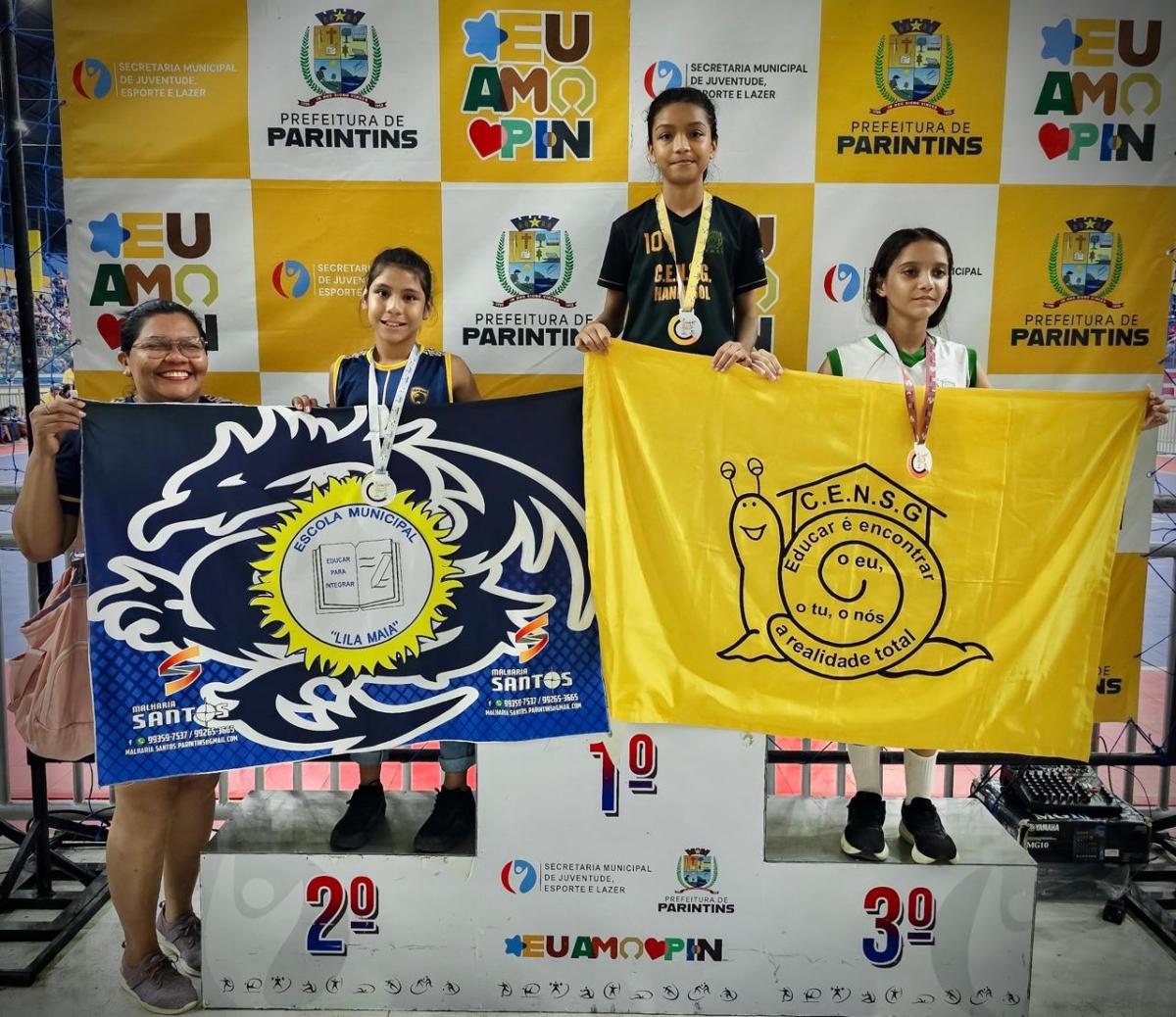 Prefeitura de Parintins inicia entrega de medalhas do 40° Jogos Escolares