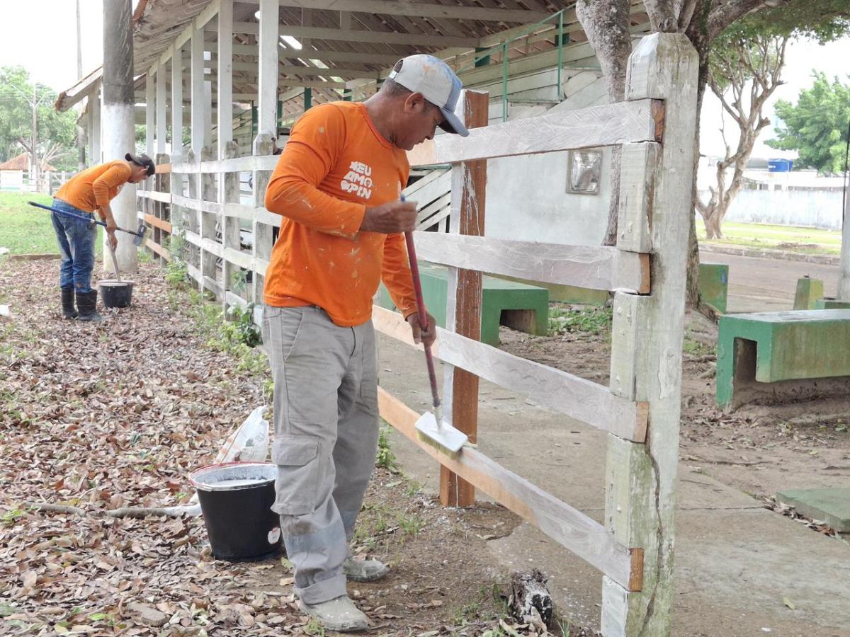 Prefeitura de Parintins revitaliza Parque de Exposição Luiz Lourenço de Souza para a 38ª Expopin
