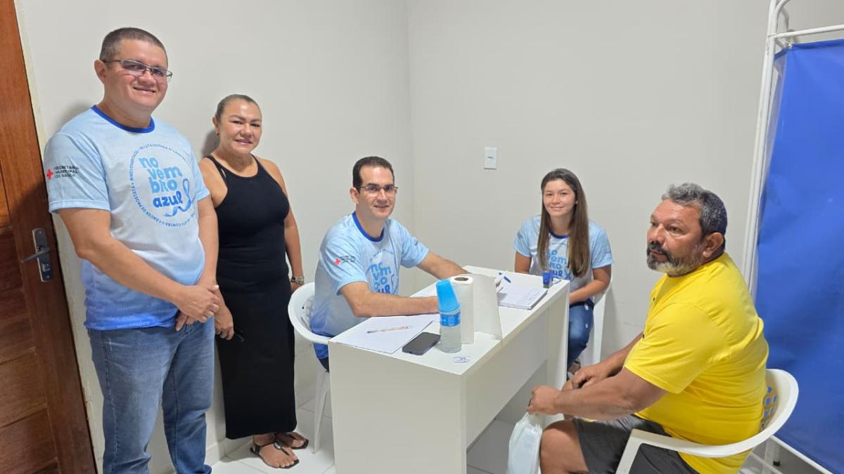 Ação do Novembro Azul alcança comunidades suburbanas de Aninga, Parananema e Macurani