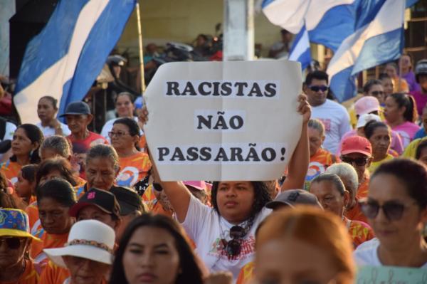Histórica: 1ª Marcha das Mulheres Negras reforça luta por justiça climática e racial em Parintins