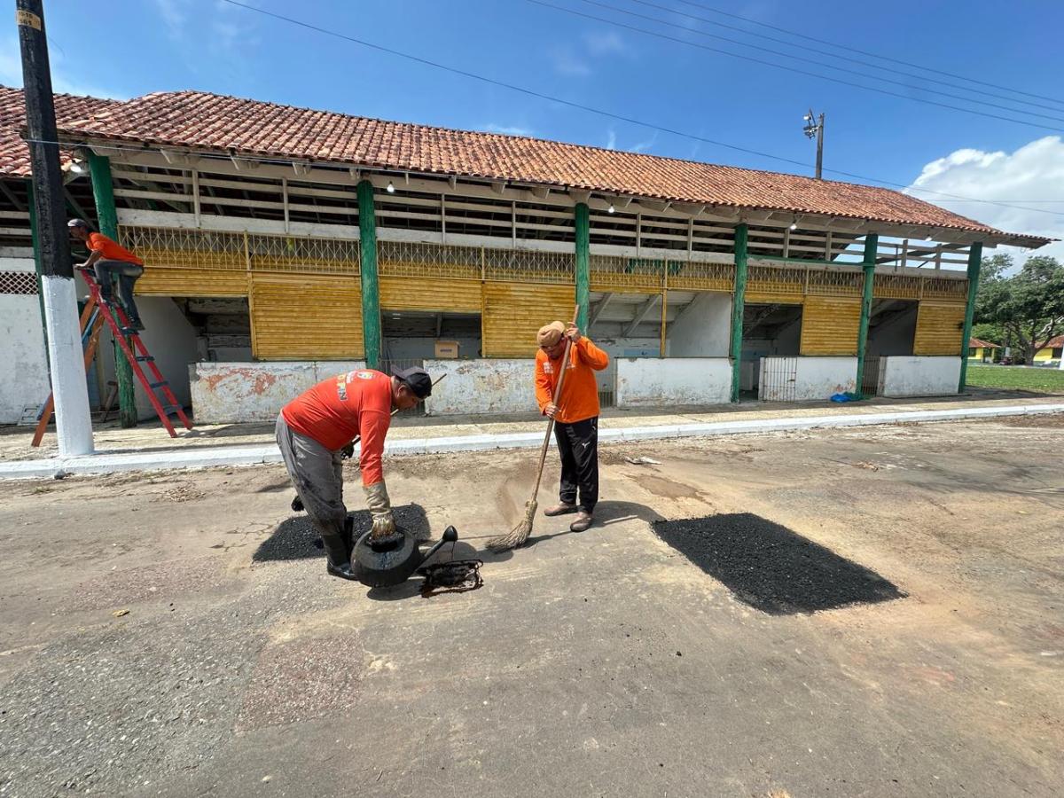 Revitalização do Parque de Exposição ganha ritmo para receber a feira agropecuária