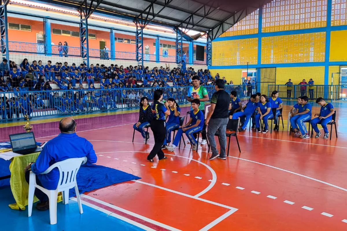 Estudantes da Escola Charles Garcia participam do II Campeonato de Tabuada