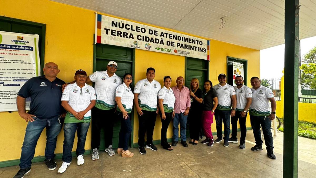 Prefeitura de Parintins e INCRA realizam mutirão do programa Terra Cidadã no Parque de Exposição até 7 de dezembro