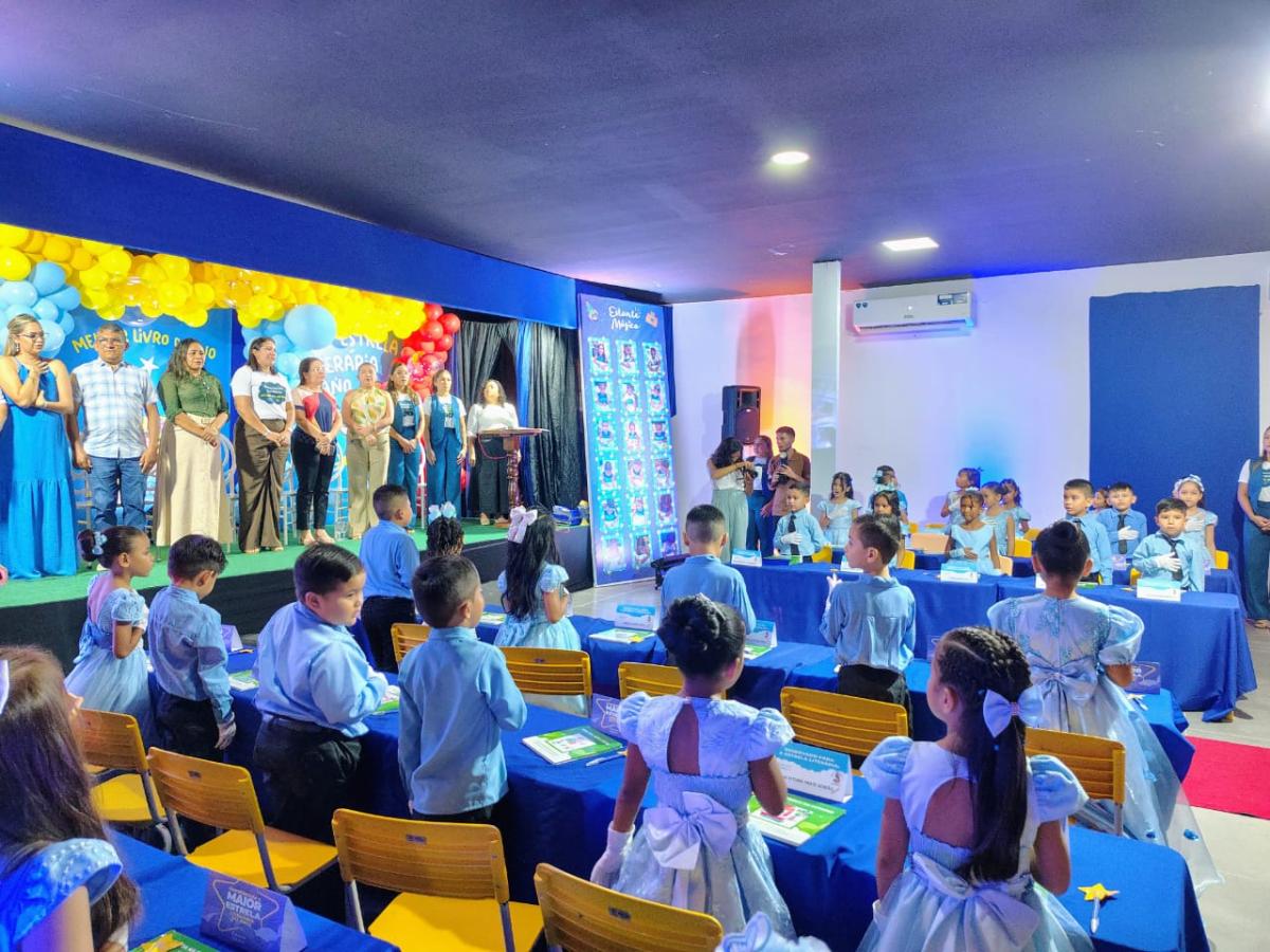 Produção literária: Centro de Educação Infantil Sementinha promove sessão de autógrafos de livros escritos por alunos