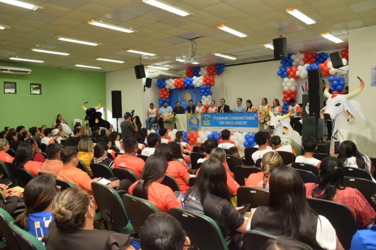 Prefeitura de Parintins realiza Fórum Comunitário “Selo Unicef” e aprova planos voltados à infância e juventude