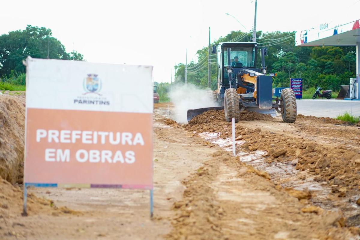 Após drenagem concluída, estrada do Macurani entra na fase de terraplanagem