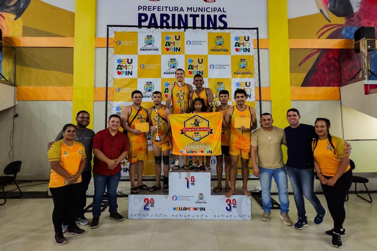 Cleuton e Antoniel levantam novo troféu e se tornam únicos vencedores do Copão Parintins no vôlei de praia