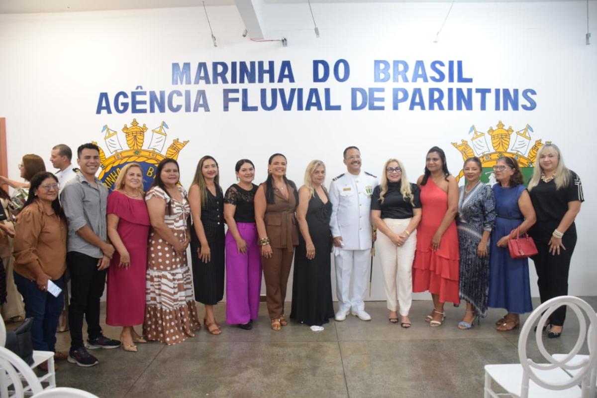 Parceria entre Prefeitura de Parintins e Marinha reforça ações institucionais na posse do novo agente