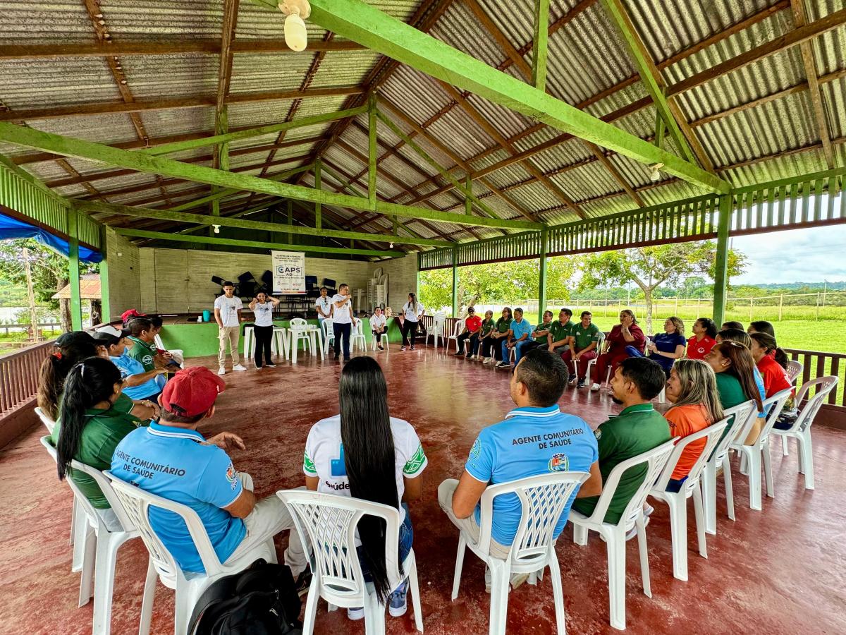 Prefeitura de Parintins realiza ação na zona rural em alusão ao Janeiro Branco