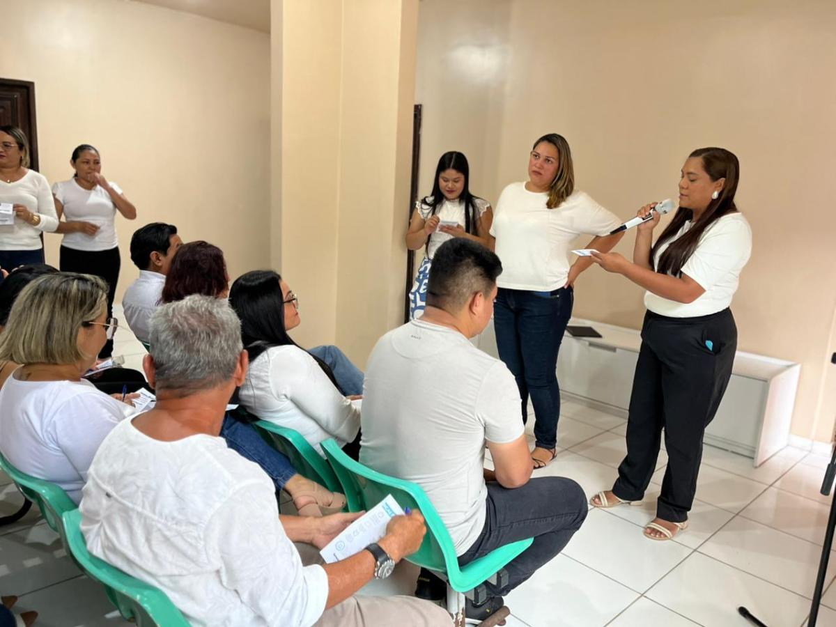 Campanha Janeiro Branco promove lazer e reflexão sobre a saúde mental no trabalho com a equipe educacional da Semed
