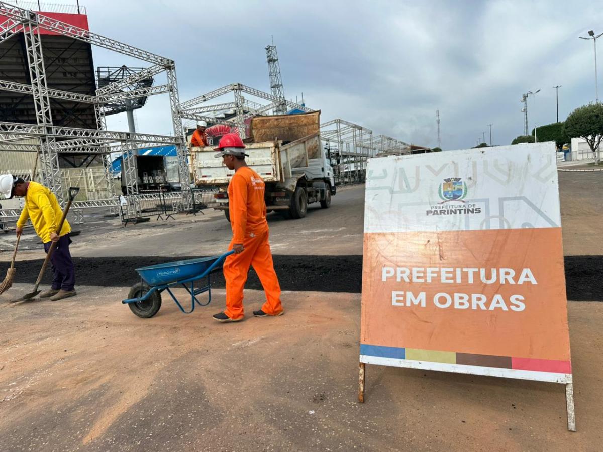 Circuito Carnailha recebe serviços de recuperação asfáltica para garantir segurança dos foliões