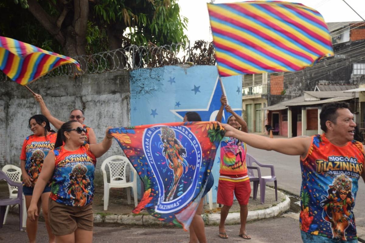 Com o tema: Do Sujo ao Luxo, Bloco “As Tiazinhas” transforma sua história em enredo no Carnailha