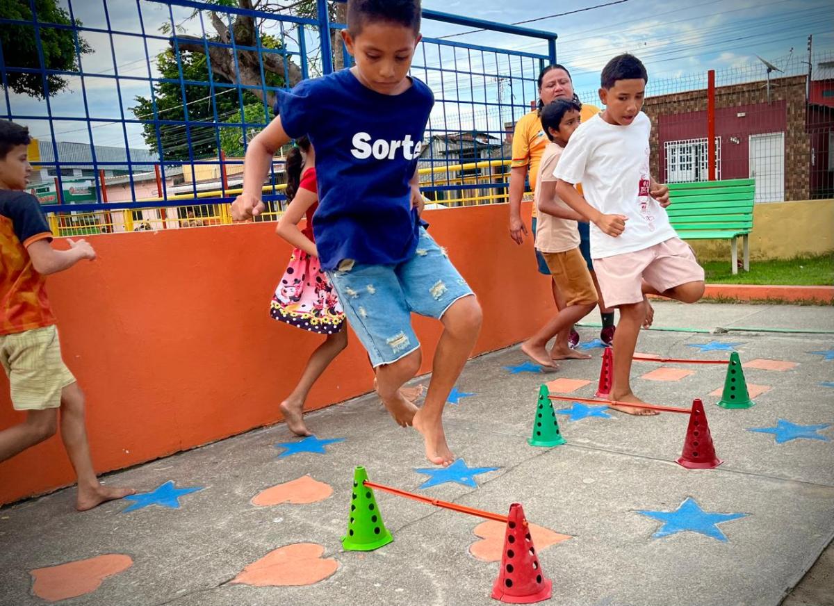 Prefeitura de Parintins oferece diversão em Colônia de Férias para crianças e adolescentes