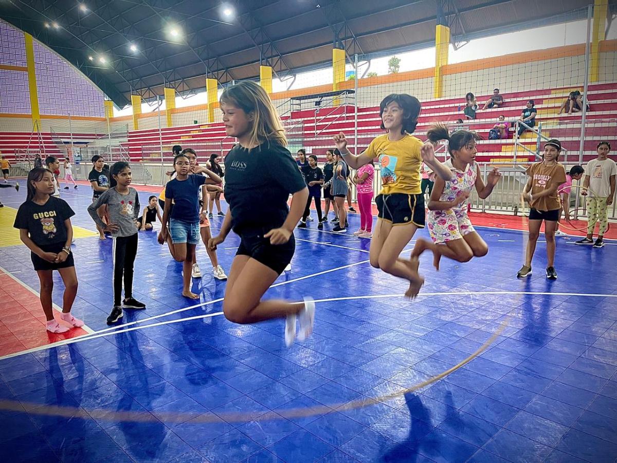 Prefeitura inicia 4ª edição da Colônia de Férias na Arena Olímpica Rubem dos Santos
