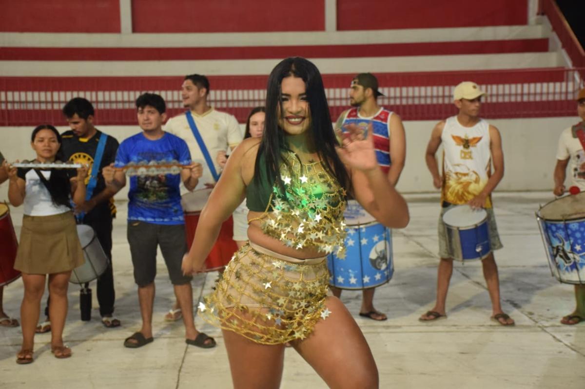 Bloco Império do Palmares homenageia município Presidente Figueiredo, a menina dos lhos da Amazônia