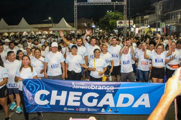 Segunda Corrida Janeiro Branco reúne centenas de pessoas e encerra campanha de saúde mental em Parintins