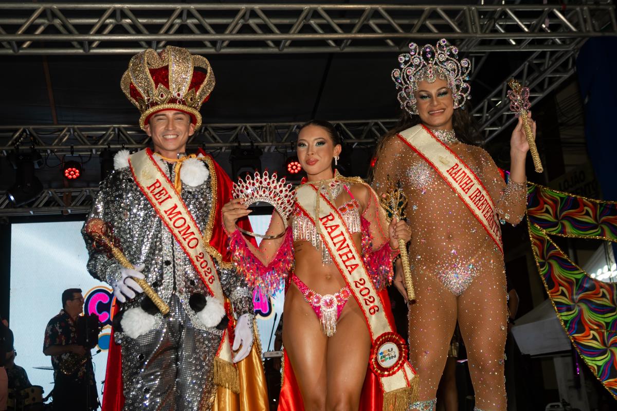 Corte do Carnailha 2026 é escolhida em noite de festa, alegria e irreverência, em Parintins