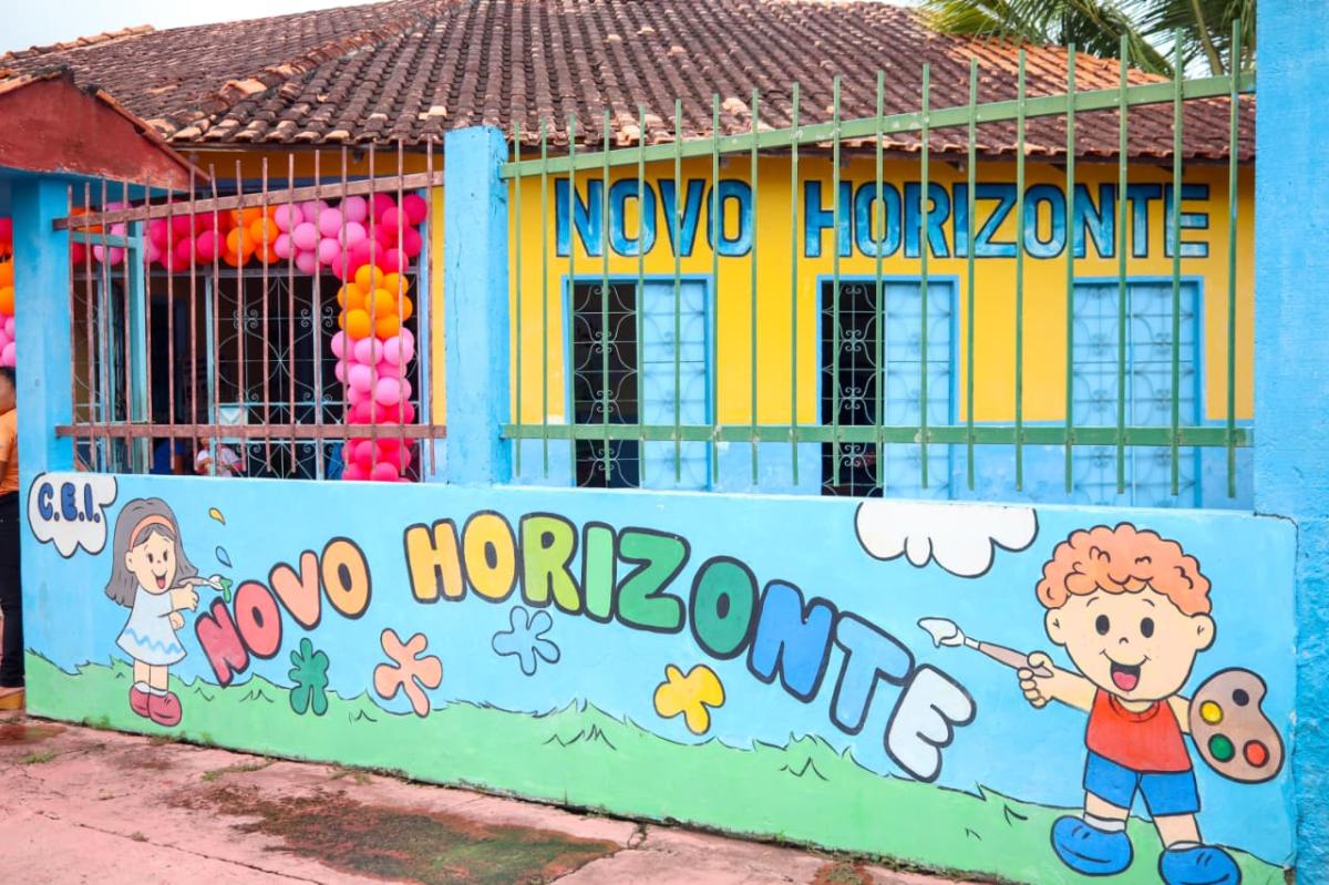 Prefeitura de Parintins reforma Centro Infantil Novo Horizonte para receber alunos no início das aulas 