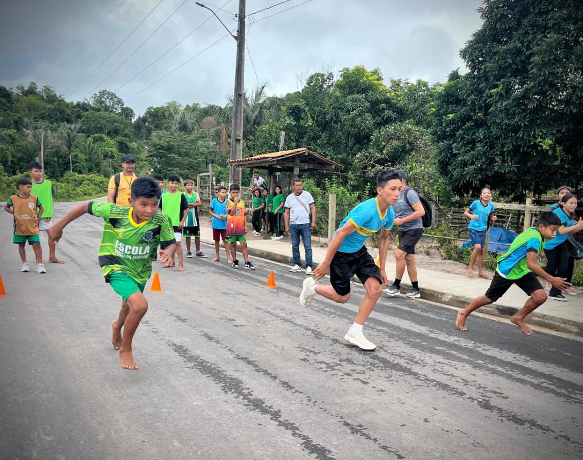 Infraestrutura e Jogos Escolares: Prefeitura de Parintins realiza Seletiva de Atletismo na Região da Valéria