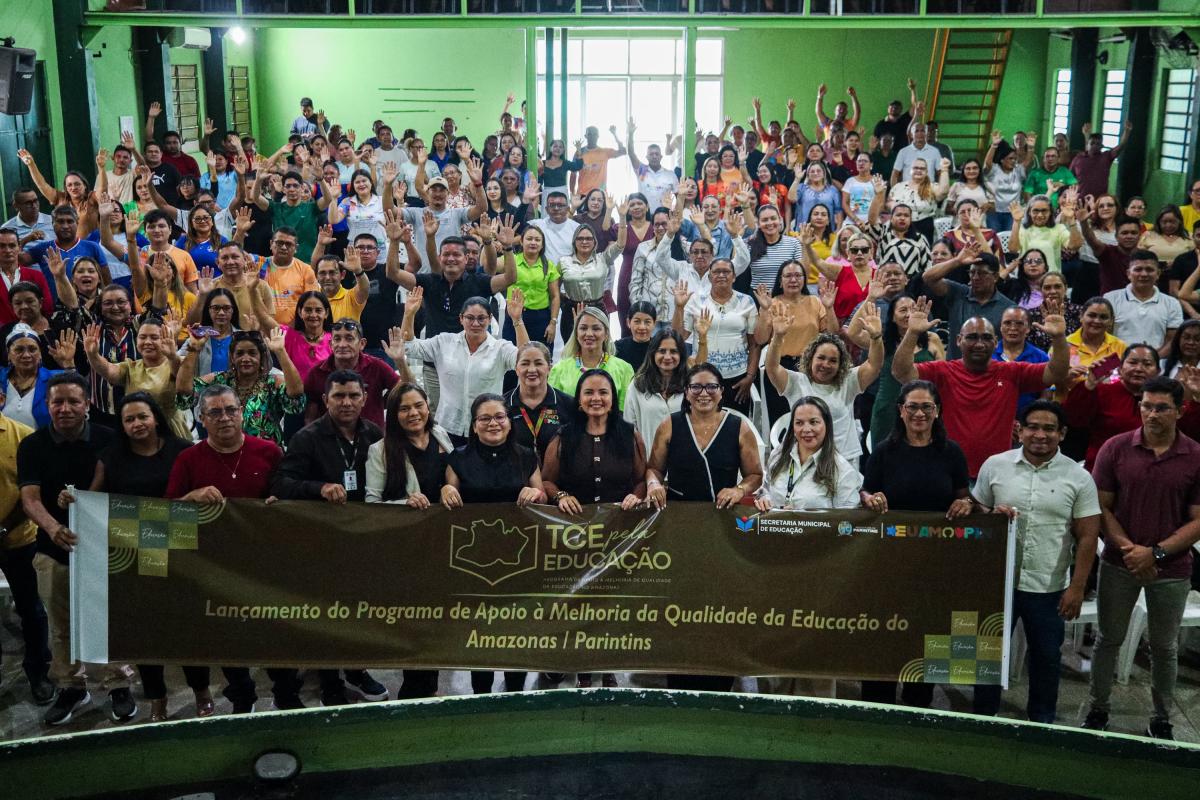 Prefeitura de Parintins faz lançamento do Programa TCE Pela Educação